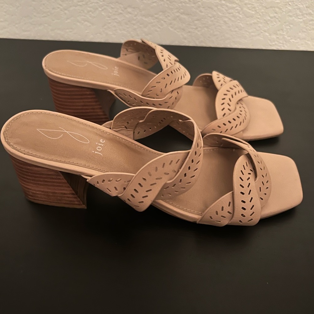 Joie Braided Heeled Sandals size 9.5